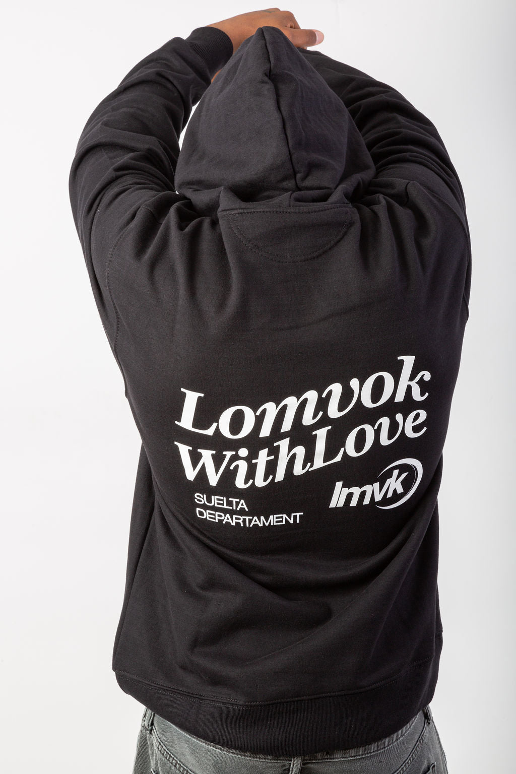 HOODIE LOVE BLACK