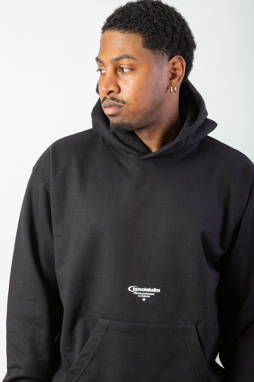 HOODIE CREATIVE BLACK