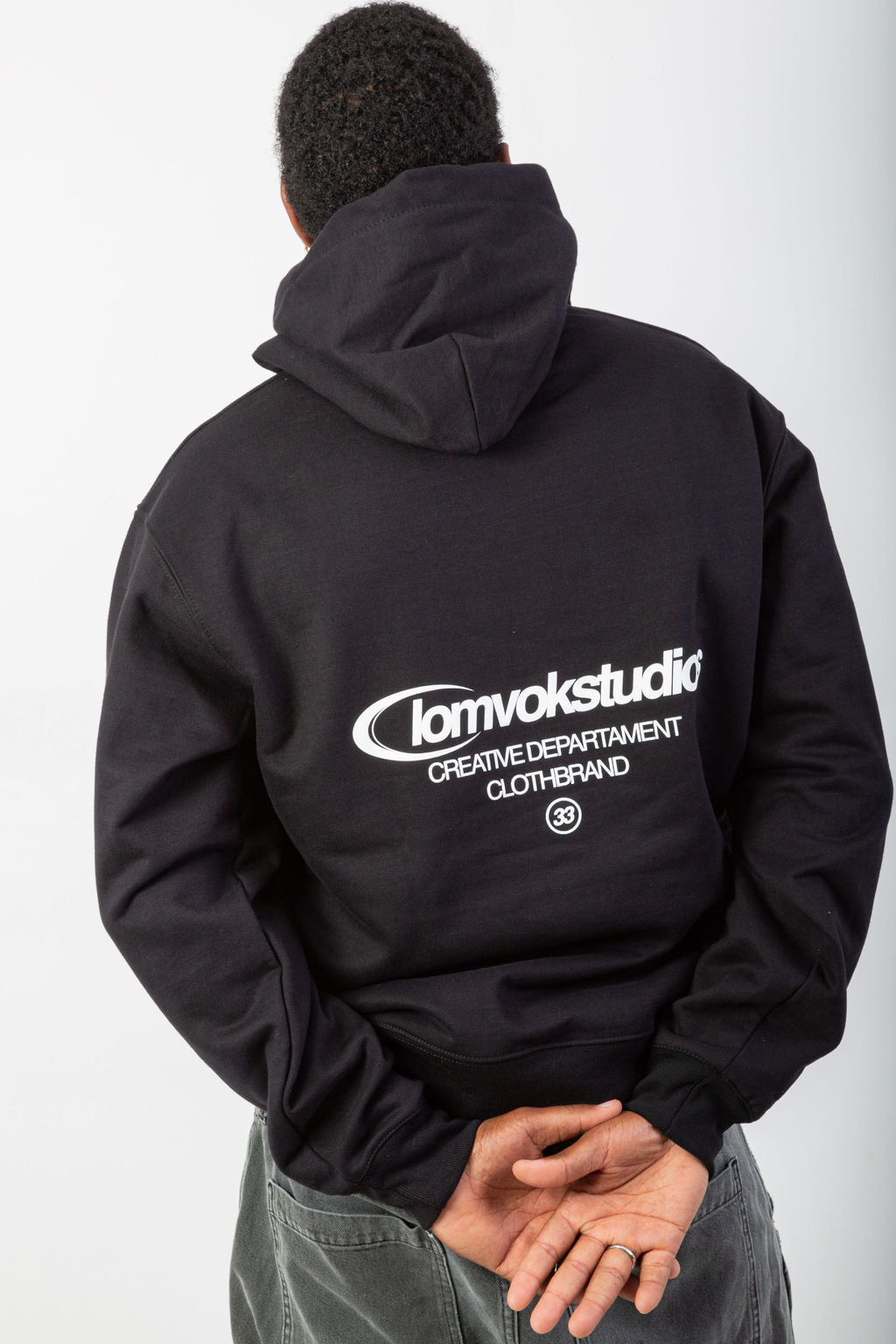 HOODIE CREATIVE BLACK