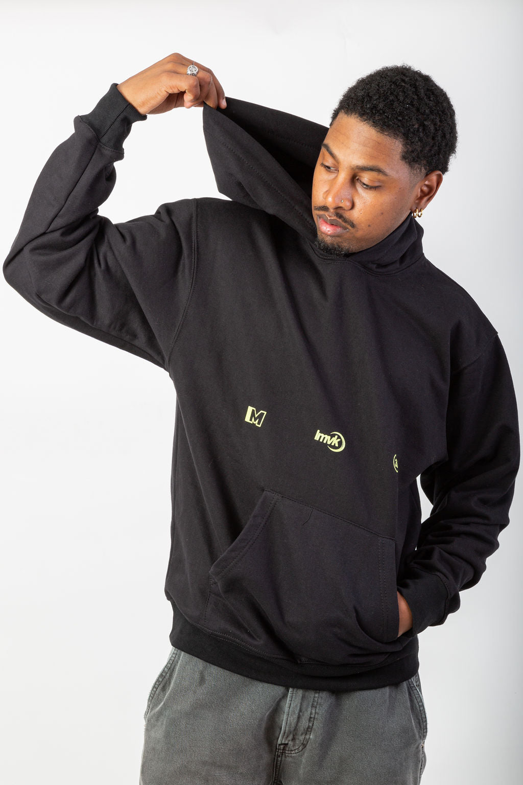 HOODIE ICON BLACK