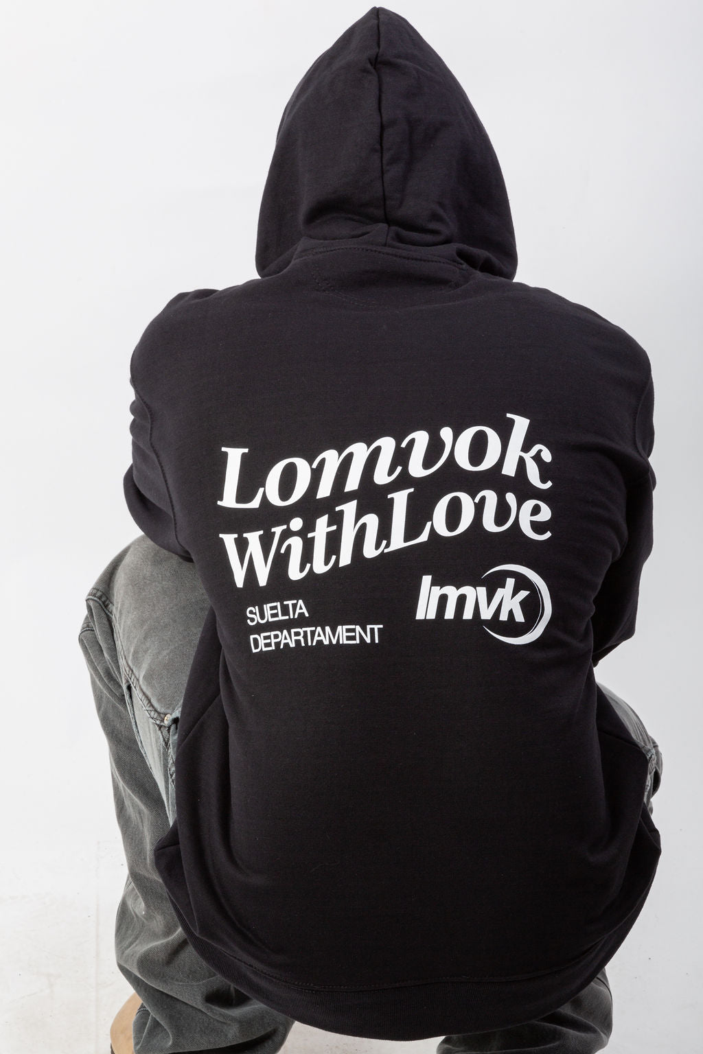 HOODIE LOVE BLACK