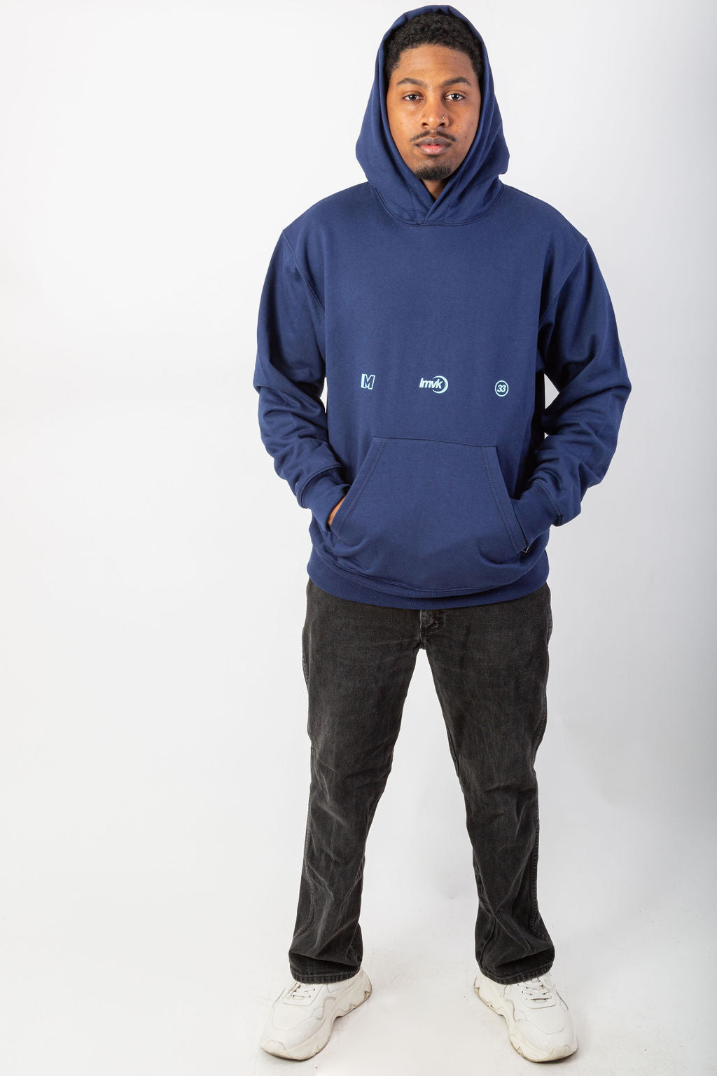 HOODIE ICON BLUE.