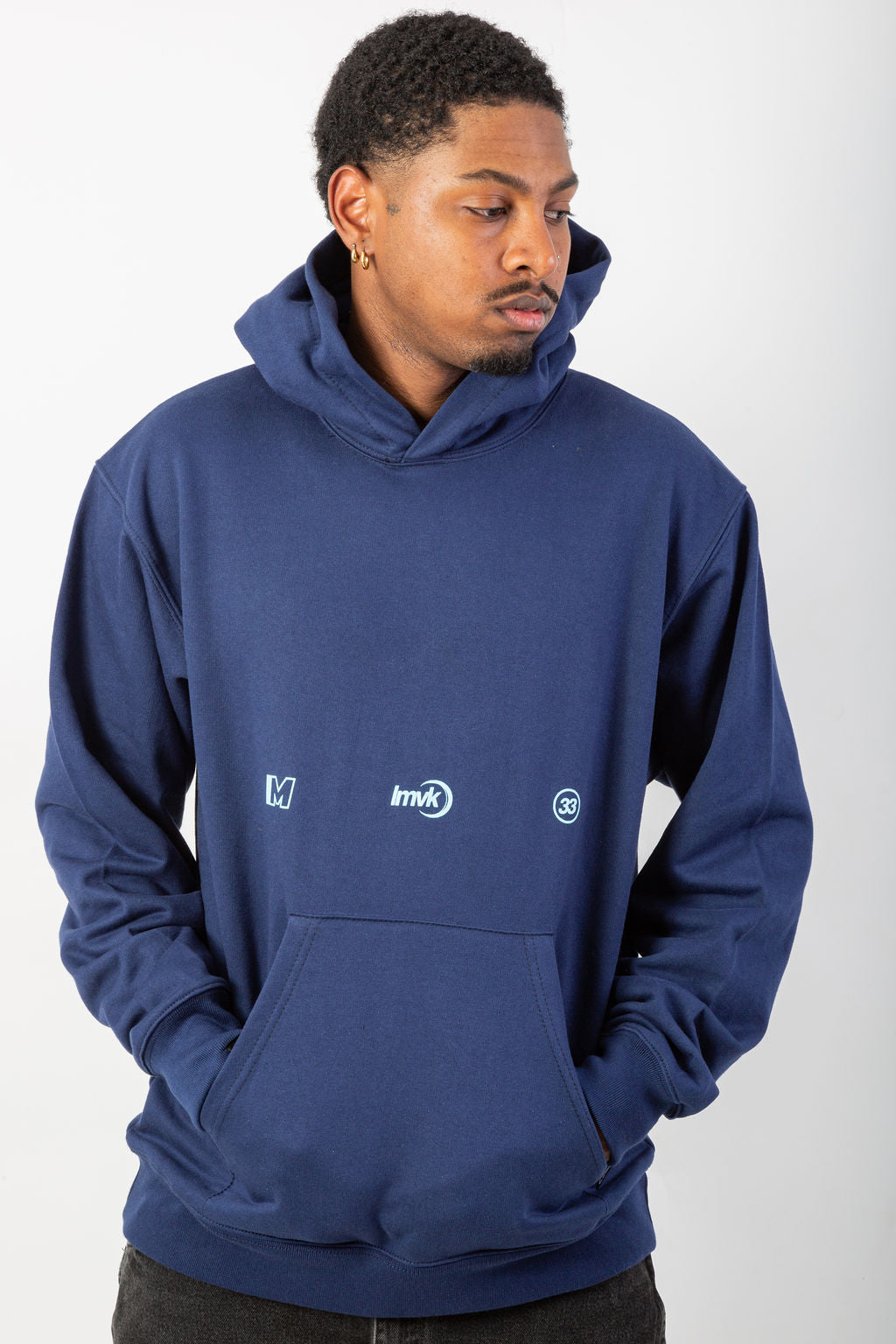 HOODIE ICON BLUE.