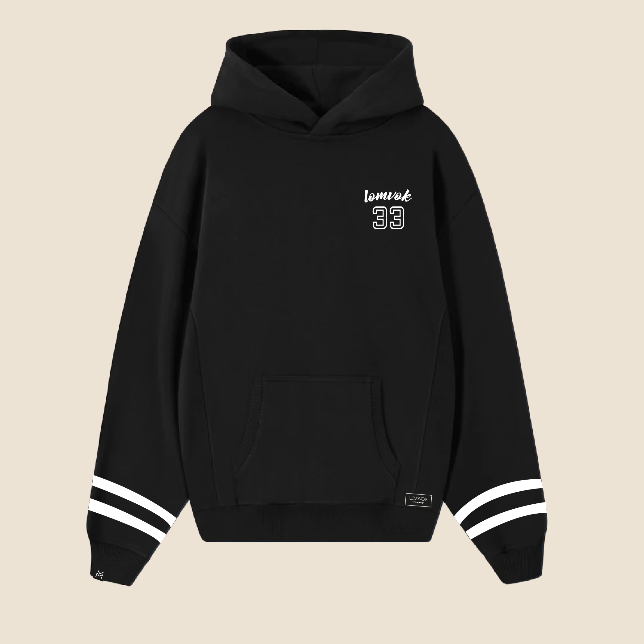 HOODIE 33 BLACK