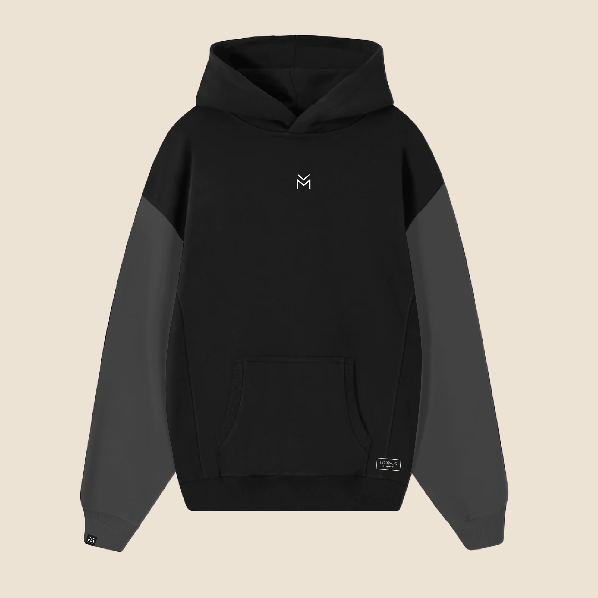 HOODIE ISOTYPE BICOLOR