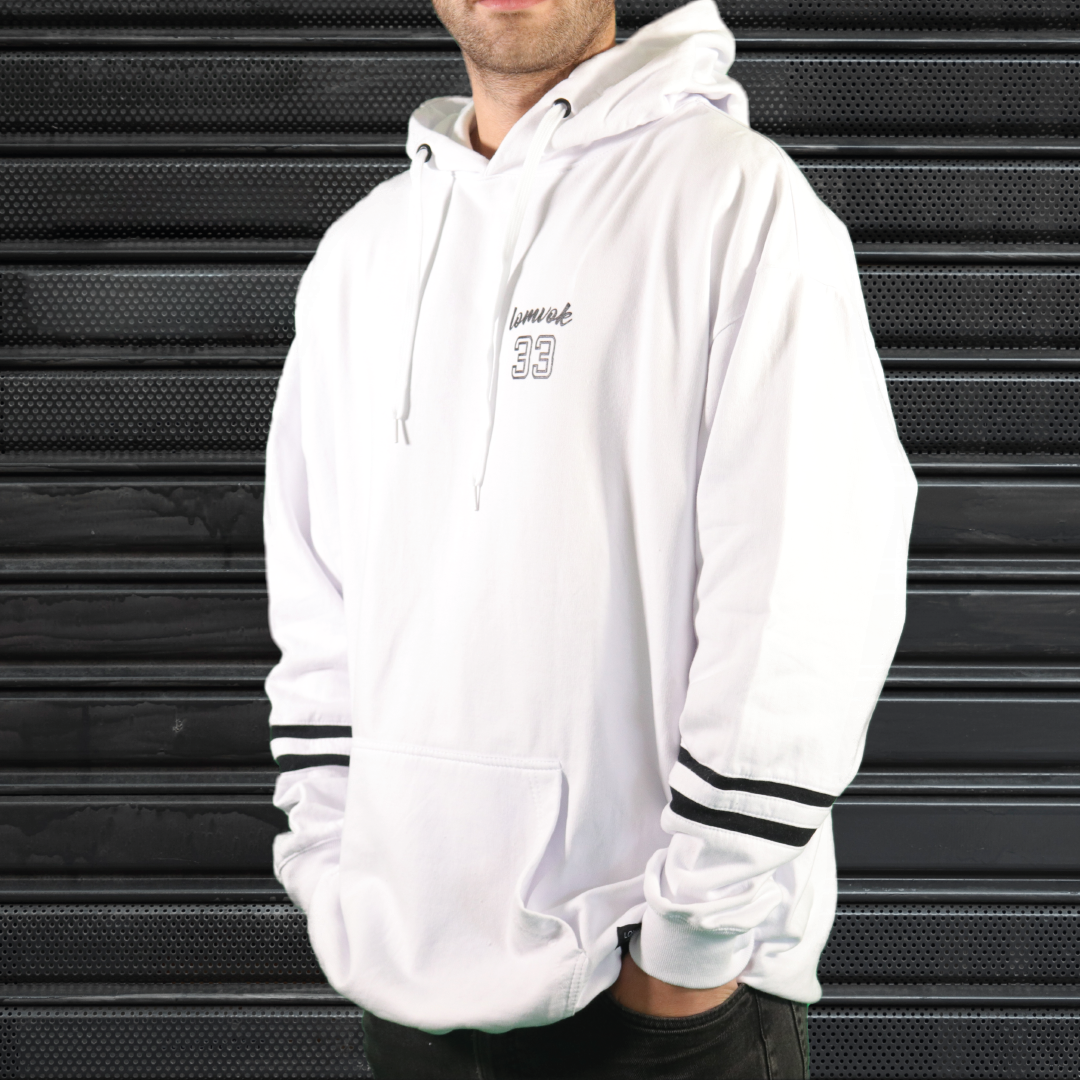 HOODIE 33 WHITE